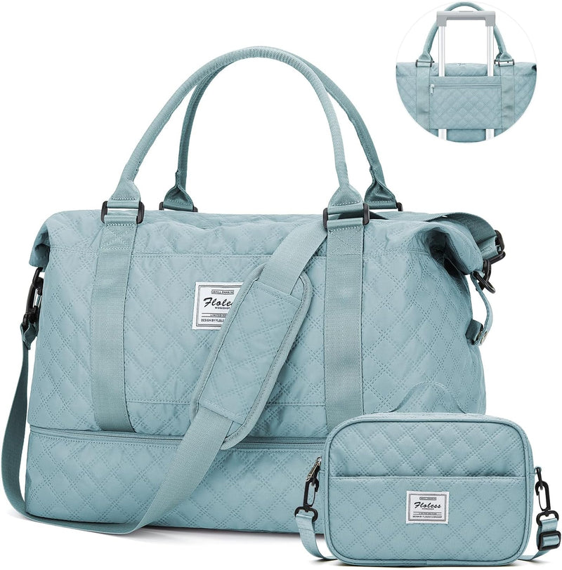 Reisetasche Damen, Sporttasche 45x36x20 Ryanair Easyjet Cabin Bag Handgepäck Tasche Weekender Bag mi