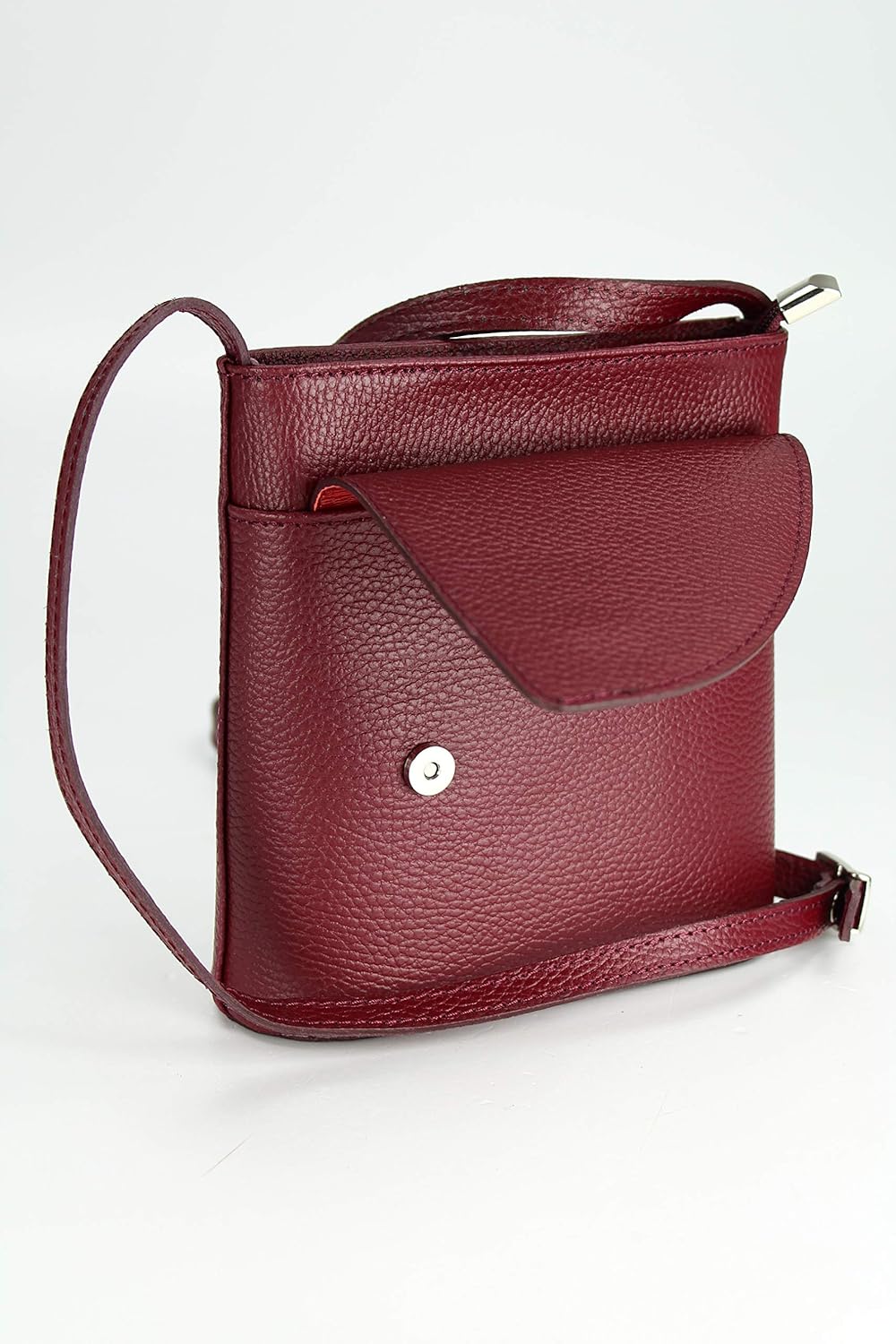 Belli italienische Ledertasche Damen Umhängetasche Handtasche Schultertasche made in italy mit zusät