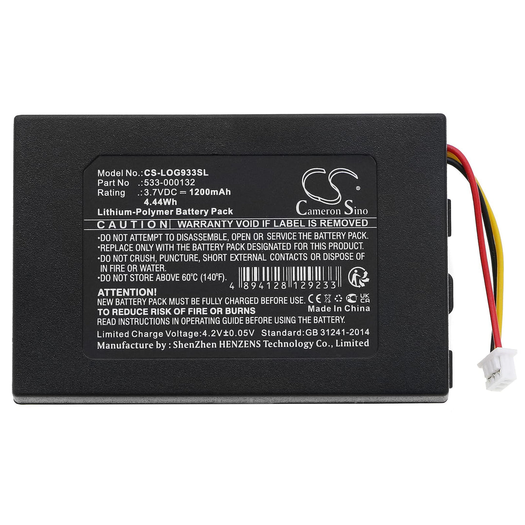 TCTK akkus Kompatibel mit [Logitech] G533, G633, G635, G933, G935 Ersetzt 533-000132 FBA
