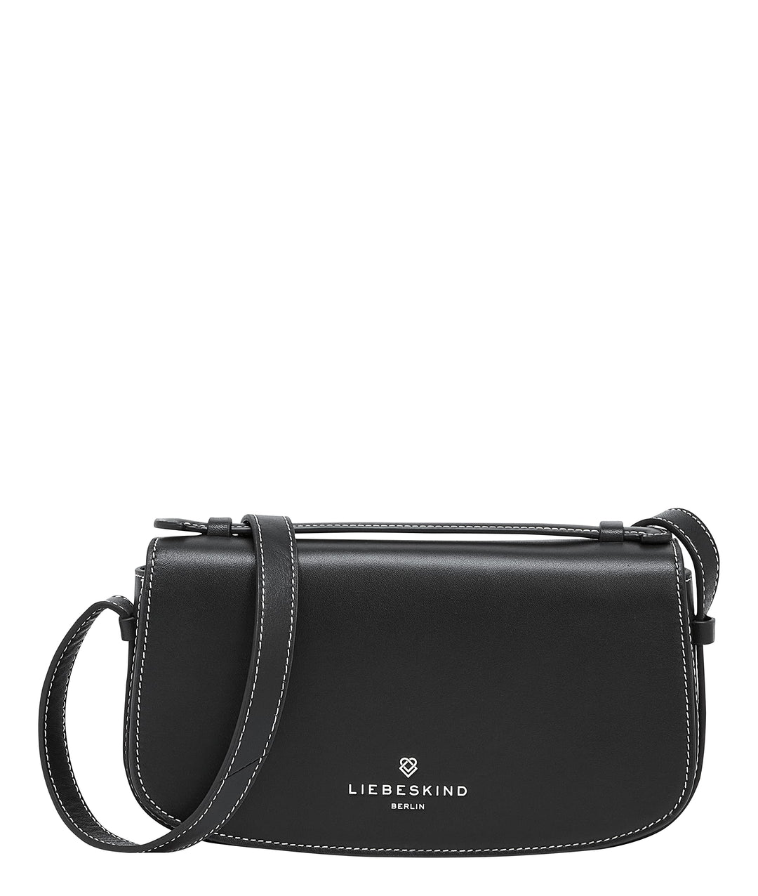 Liebeskind Berlin SADIE TM Empire Crossbody, Small (HxBxT 15cm x 23.5cm x 6.5cm), Black