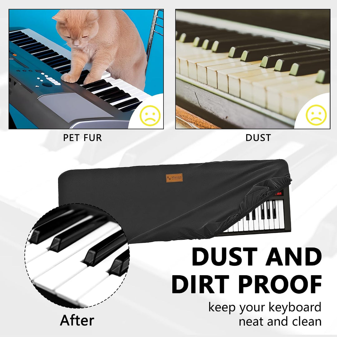 Synthesizer-Staubschutz mit 61 Tasten, kompatibel mit Roland XPS-30, FANTOM-06, JUNO-DS61, Nord Wave
