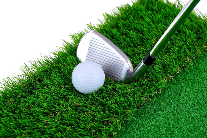 ME AND MY GOLF Dual Turf Golf-Schlagmatte, Schwarz