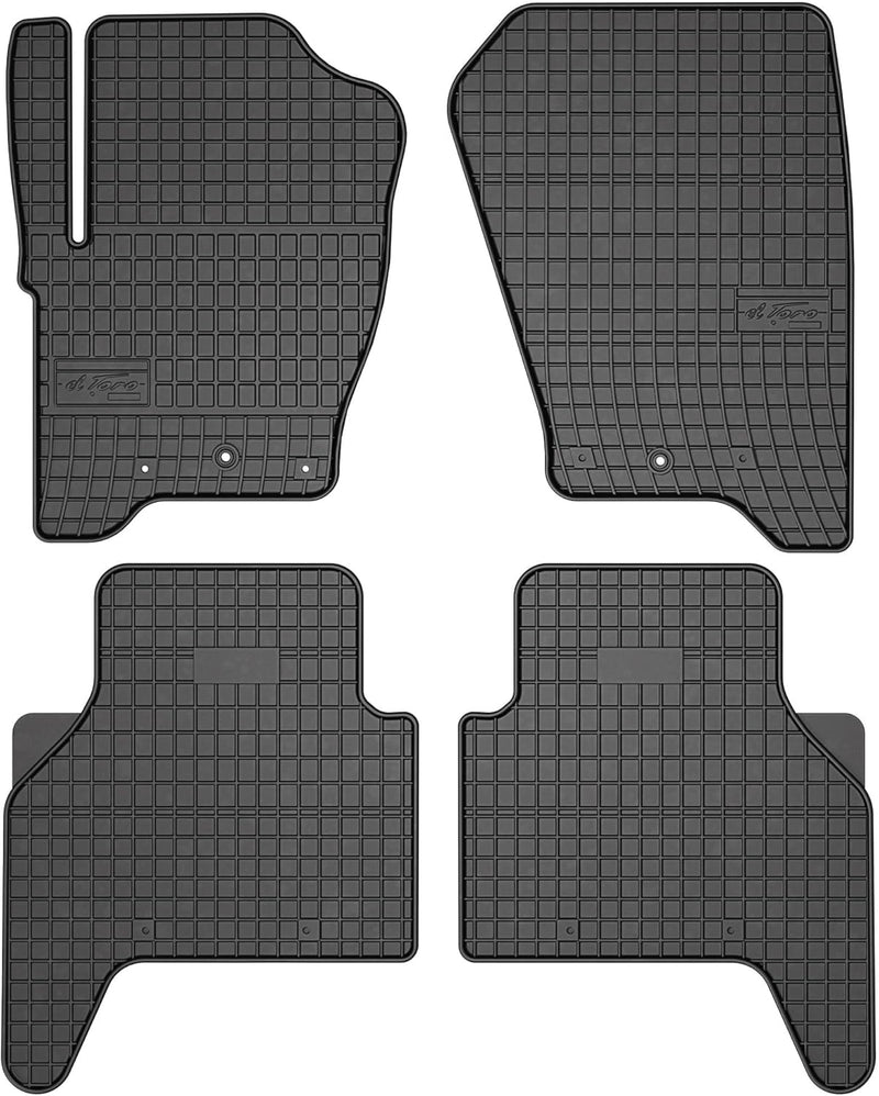 SMK Gummimatten auto fussmatten Satz für Land Rover Range Rover Sport I 2005-2013 Erleben Sie einen