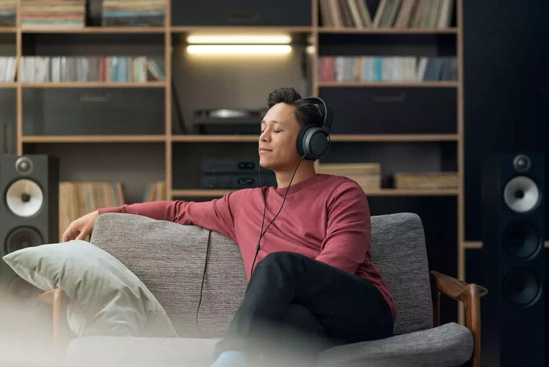 Philips Fidelio X3/00 Over Ear Kopfhörer Offen mit Kabel 3-m abnehmbar (Offenes Design, 50-mm-Akusti