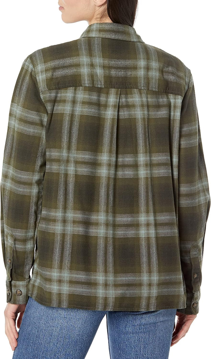 Carhartt Damen Rugged Flex Flannel Fit Shirt XS Basil, XS Basil