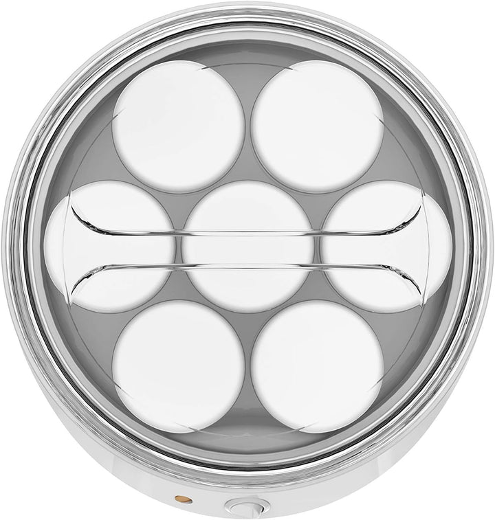 Moulinex Joghurtbereiter Yogurteo YG2295 | 7 Gläser je 160ml | Ein-/Ausschalter | Temperaturleuchte