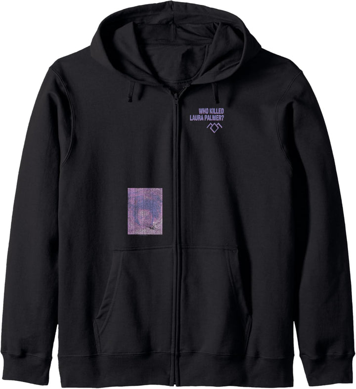 Twin Peaks Who Killed Laura Palmer Purple Peaks Kapuzenjacke