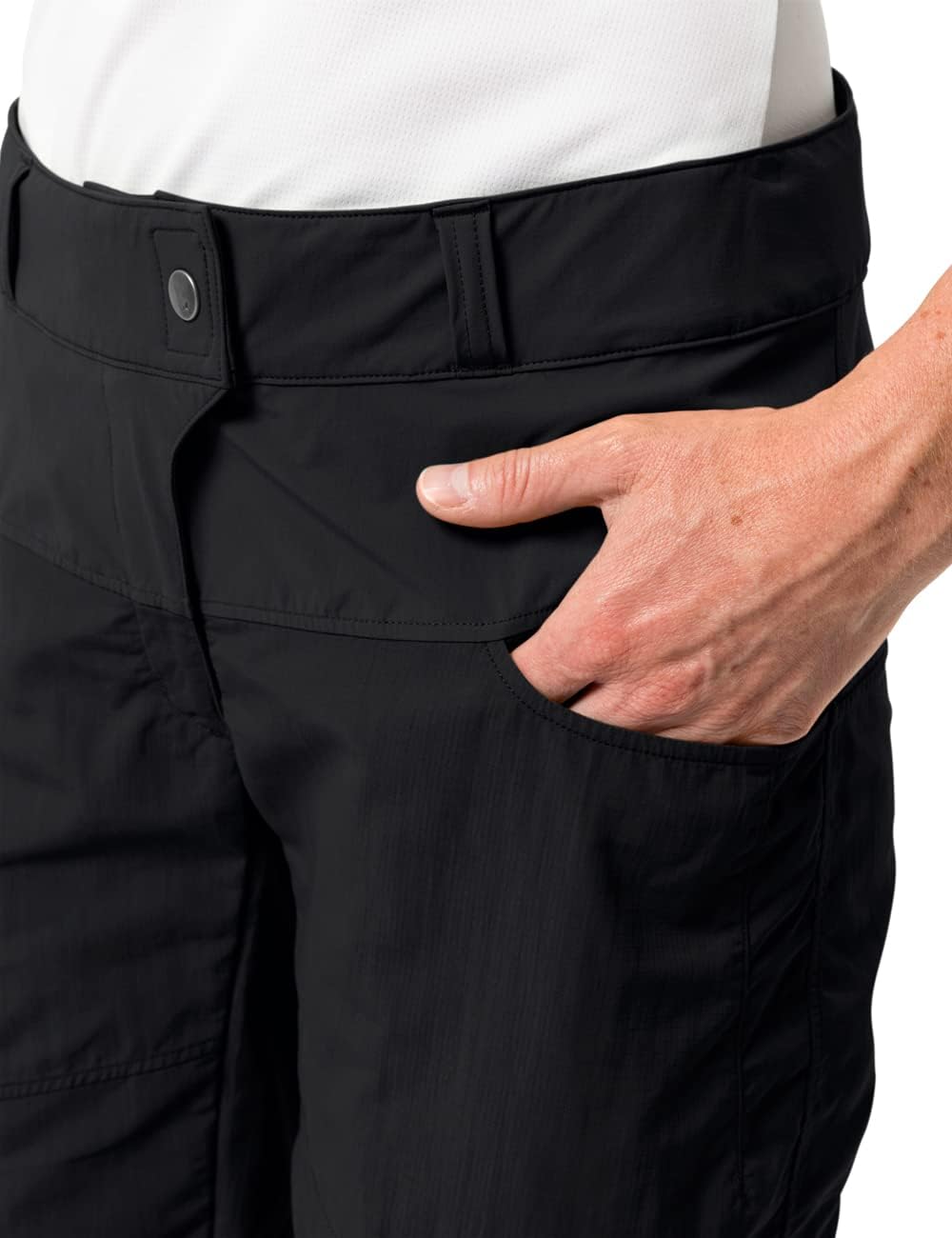 VAUDE Damen Shorts Women's Qimsa Shorts, Black Uni