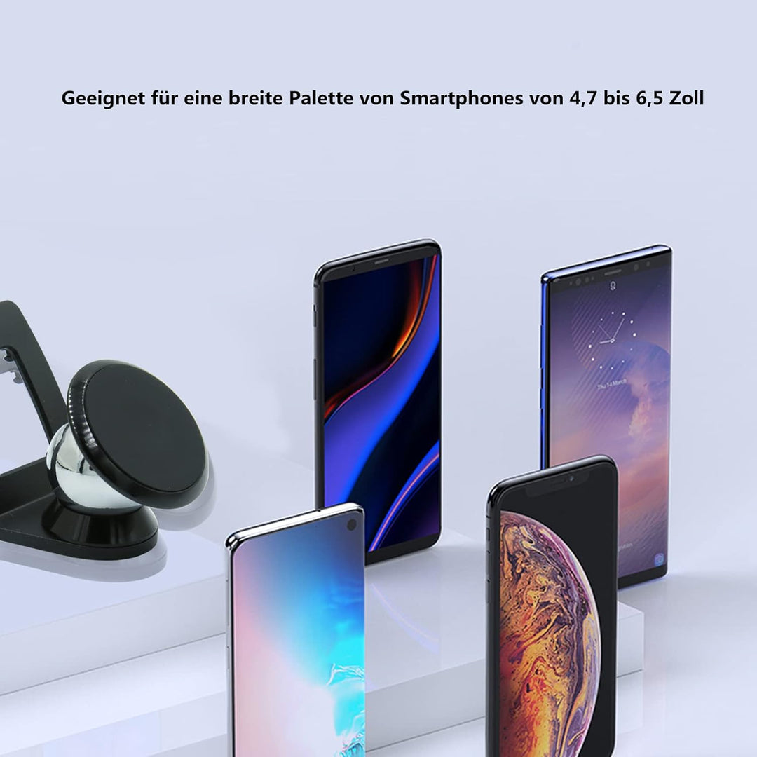 Magnet Handyhalterung kompatibel mit Audi Q5 8R und SQ5 geeignet für Smartphone und GPS mit Auto Han