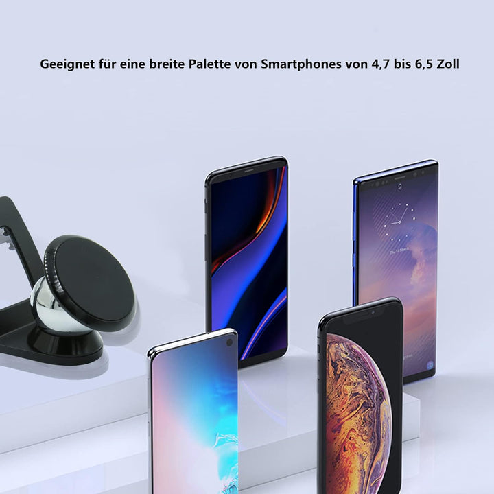 Magnet Handyhalterung kompatibel mit Audi Q5 8R und SQ5 geeignet für Smartphone und GPS mit Auto Han
