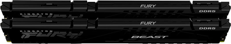 Kingston FURY Beast 32GB (2x16GB) 5600MT/s DDR5 CL40 DIMM Desktop Gaming Speicher Kit mit 2 - KF556C