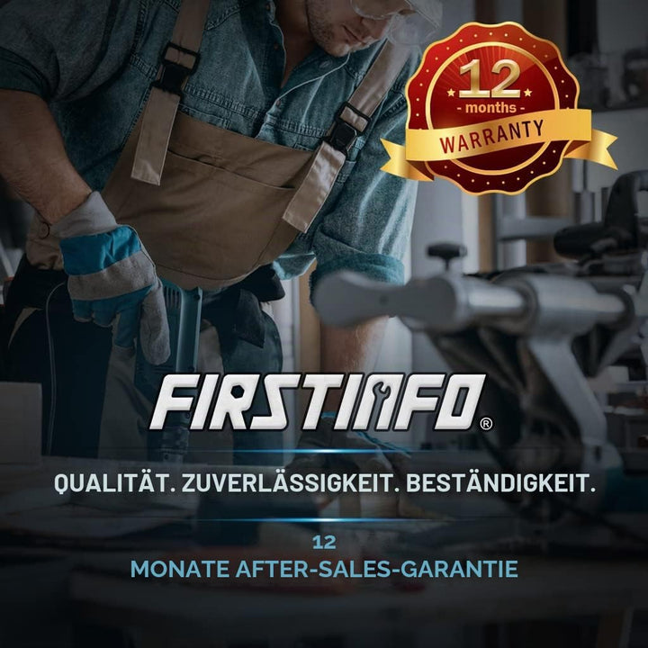 FIRSTINFO H5187 | 1/4 Zoll | 10-50in-lb | Drehmomentschraubendreher | mit Rapidaptor Schnellwechself