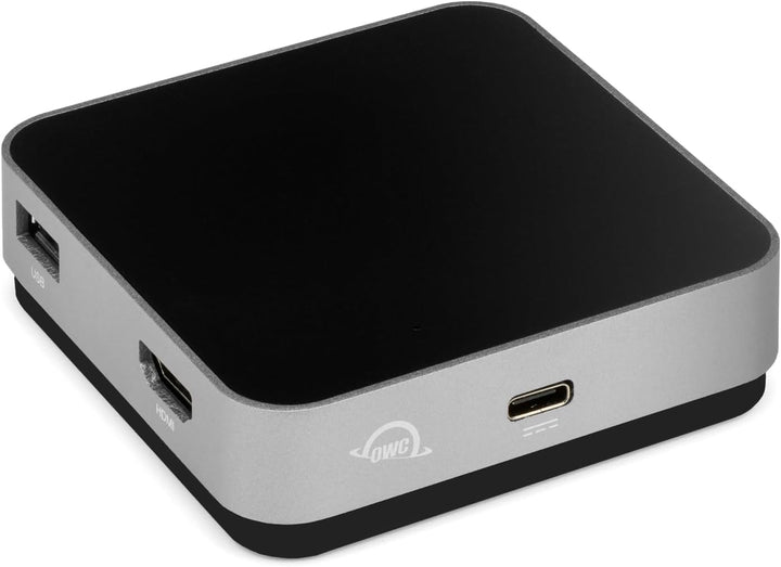 OWC - USB-C Travel Dock - 5 Ports (USB-C, USB-C 100W, USB 3.1, HDMI, SD Reader) Space Gray