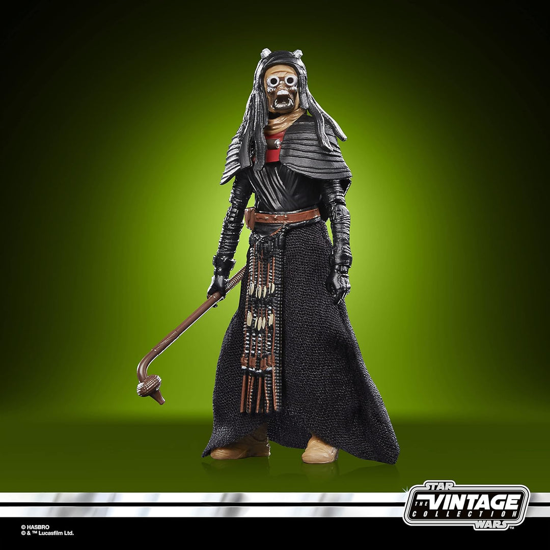 Star Wars The Vintage Collection Tusken Warrior, Buch von Boba Fett, Action-Sammelfigur, 9,5 cm
