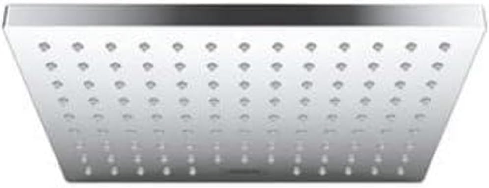 hansgrohe wassersparender Duschkopf Vernis Shape, Kopfbrause, Regendusche mit 1 Strahlart, Chrom Chr