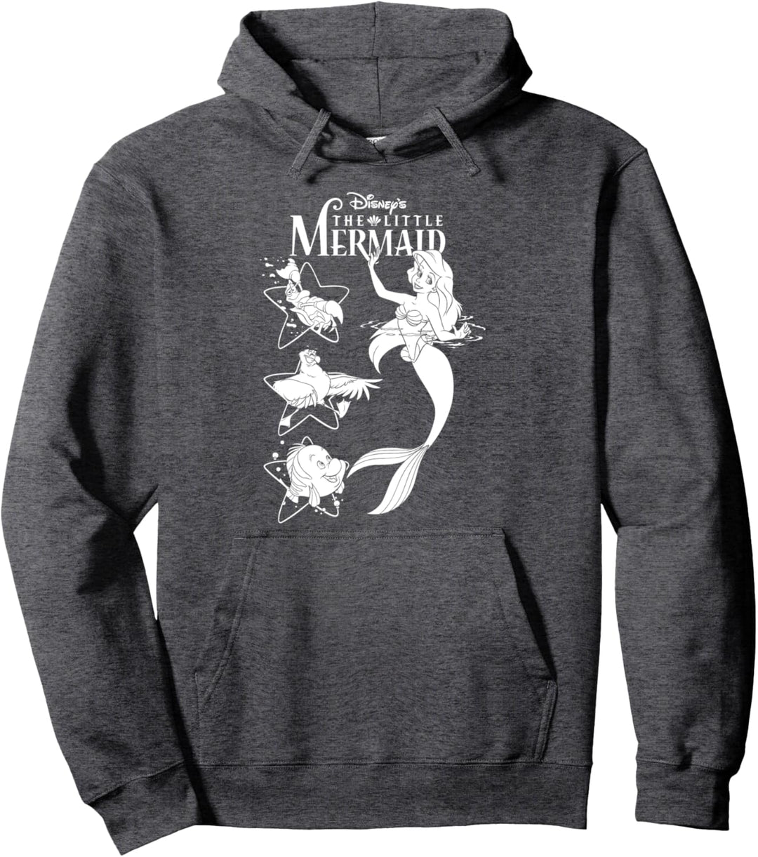 Disney Little Mermaid Friends Under The Sea Pullover Hoodie