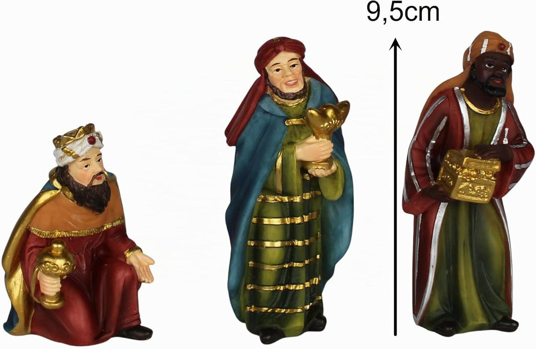 ZICOM Krippenfigurenset Babylon orientalisch ca. 10cm 11-TLG. Polyresin handbemalt