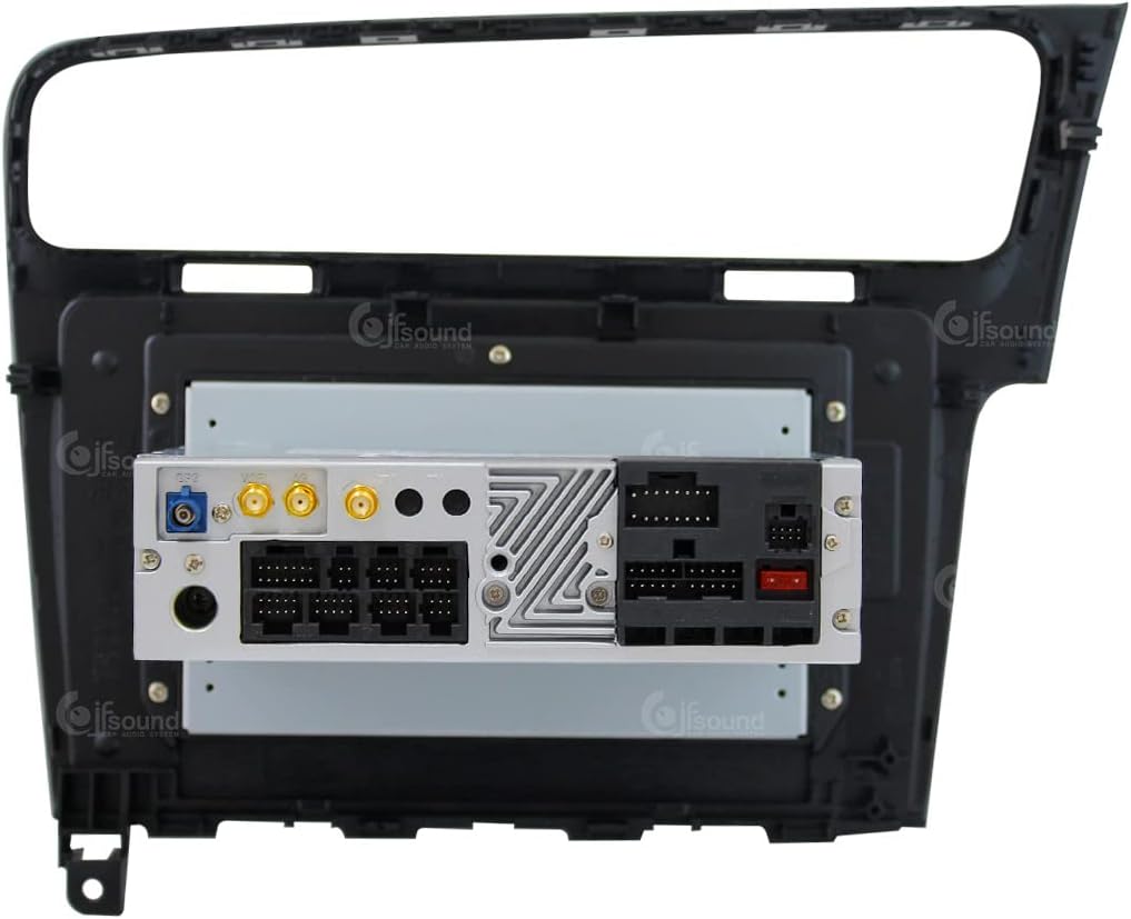 Personalisiertes Autoradio für Volkswagen Golf 7 schwarz Android GPS Bluetooth WiFi USB DAB+ Touchsc