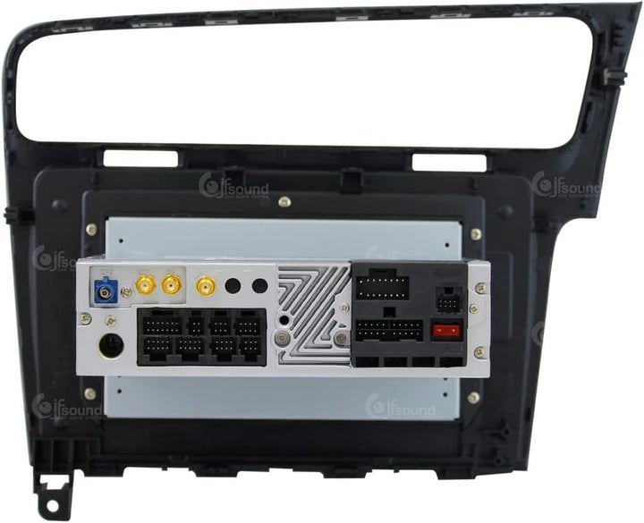 Personalisiertes Autoradio für Volkswagen Golf 7 schwarz Android GPS Bluetooth WiFi USB DAB+ Touchsc