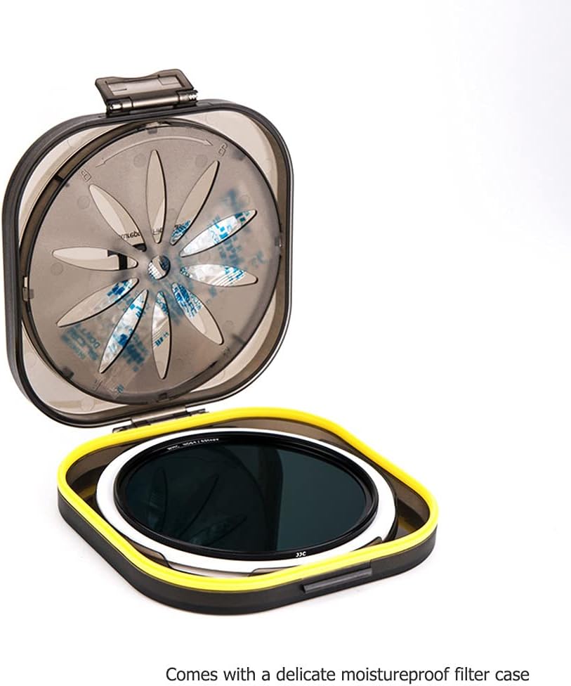 JJC ND64 ND-Filter, 67 mm, Neutraldichtefilter, ultradünn, mehrfach beschichtet, Objektivfilter, Fad