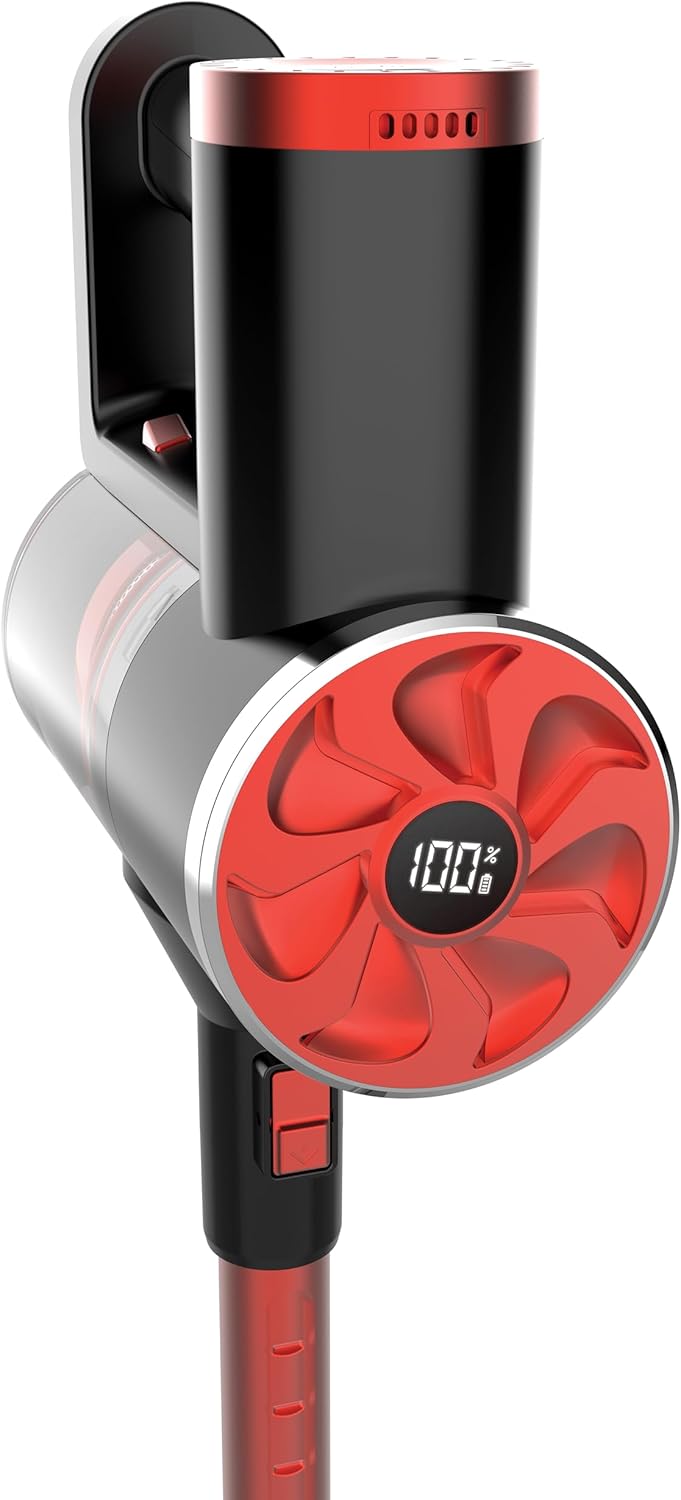 SILVA Schneider Akku-Staubsauger HBS 1800, 2200 mAh Li-Ion Akku, 2 Leistungsstufen, 6/10 kPa Sauglei