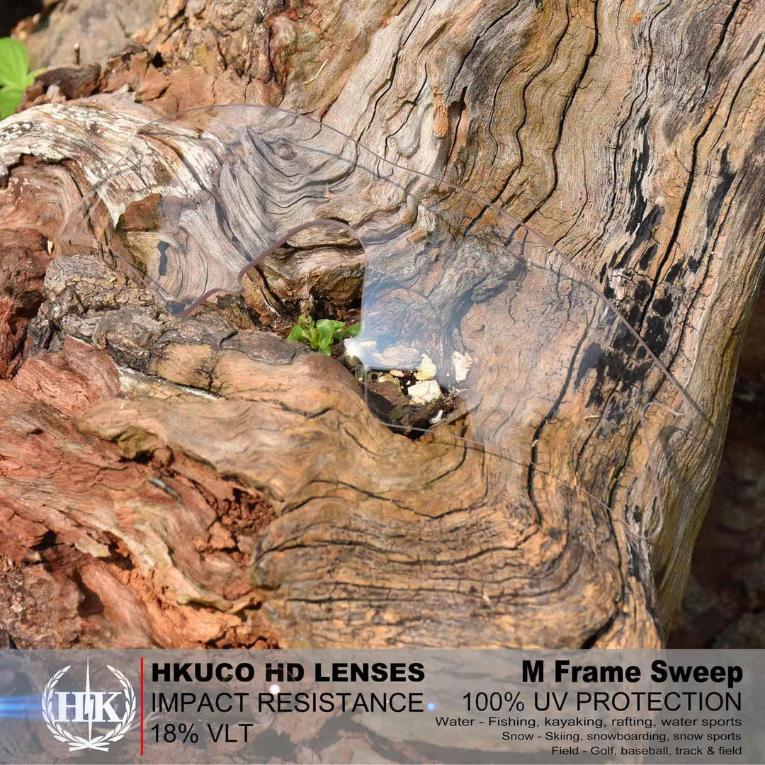 HKUCO Plus Replacement Lenses For Oakley M Frame Sweep Sunglasses