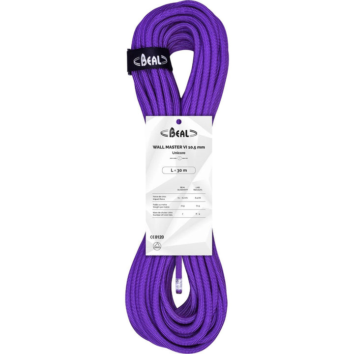 Beal Unisex – Erwachsene Kletterseil Seil 50m Violett, 50m Violett