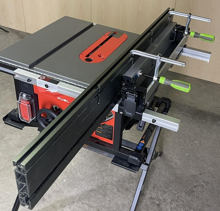 BOW Products 46” XT XTENDER Fence - T-Track Tischanschlagsystem mit mehreren T-Slots für Holz­bearbe