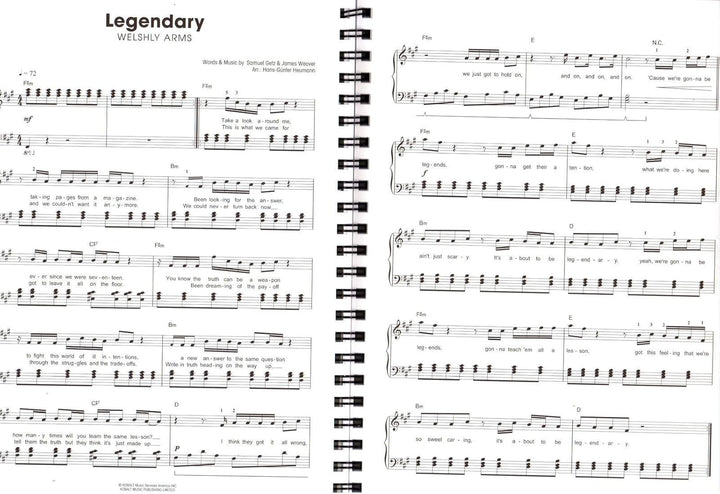 Piano gefällt mir! 50 Chart und Film Hits Band 7 - Notenbuch mit CD und mit bunter herzförmiger Note
