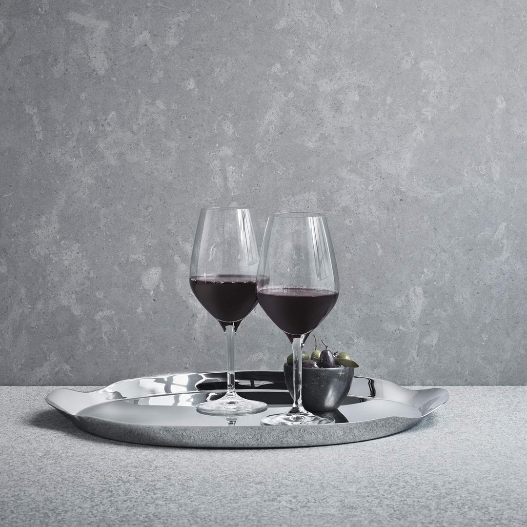 Georg Jensen Wein Edelstahl Tablett