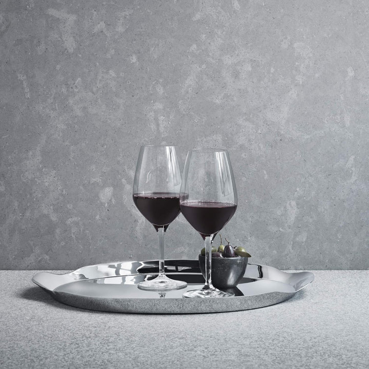 Georg Jensen Wein Edelstahl Tablett
