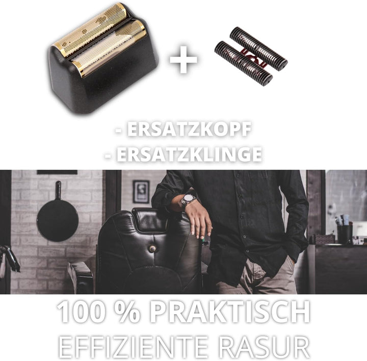 Scherkopf Ersatzkopf x1 Klinge Kompatibel mit Maschine Rasierer Wahl Shaver 5 Star Series Finale Ers