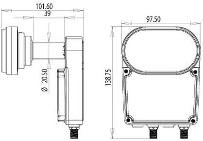 Inverto IDLB-TWNM22 Black Pro Monoblock Twin 3° LNB 0,2dB