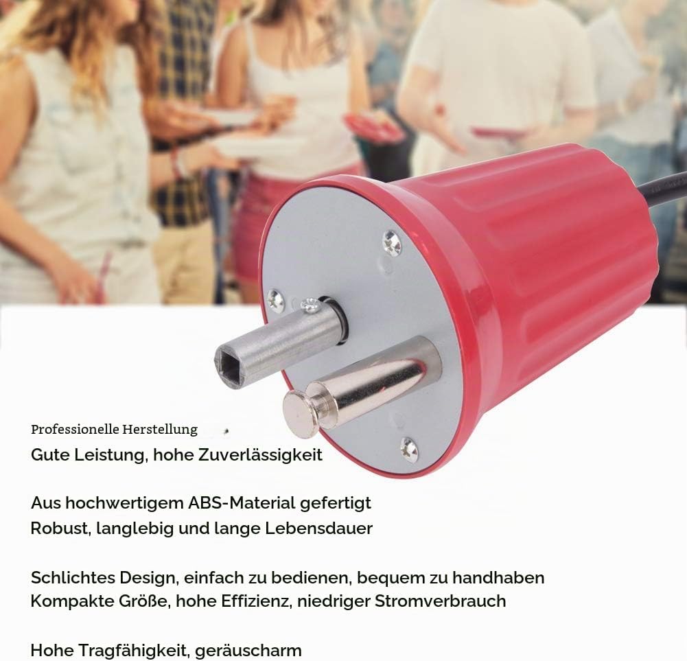 Teror Grillmotor, FD801B ABS Grillrotator Motorgrill Elektrische Maschine Zubehör für Grillgeräte im