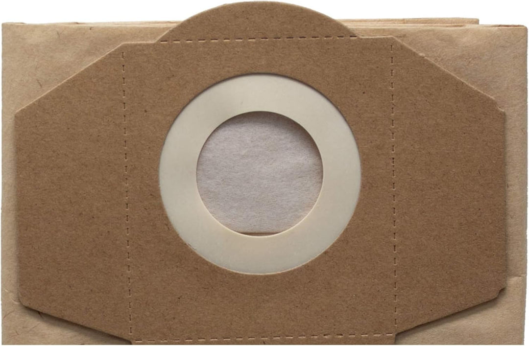 Grizzly Tools 10x Papierfilterbeutel passend für Aldi Workzone Nass-Trockensauger Staubbeultel Filte