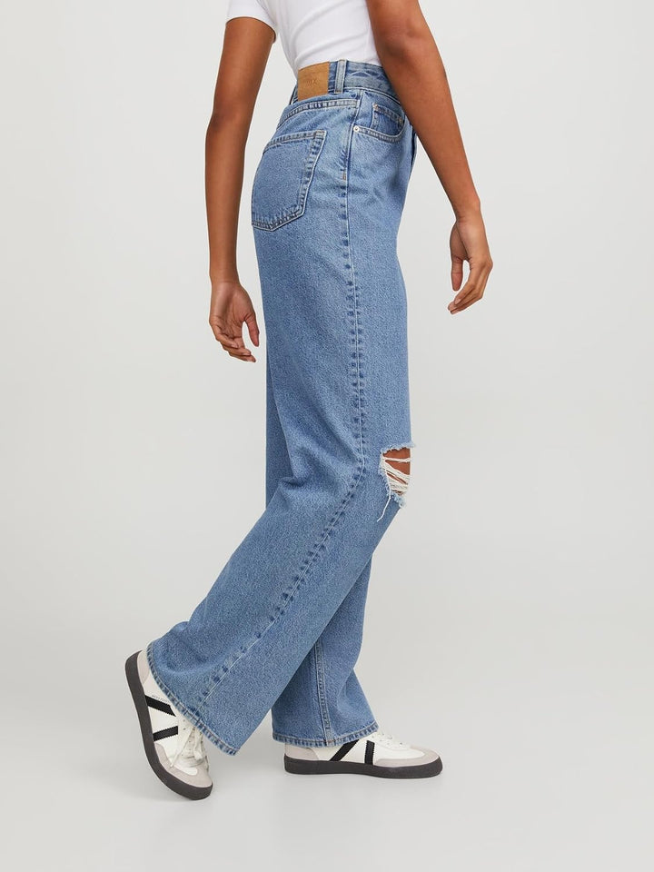 JJXX Female Wide fit Jeans JXTOKYO Wide HW MR6004 B NOOS 30W / 30L Light Blue Denim, 30W / 30L Light