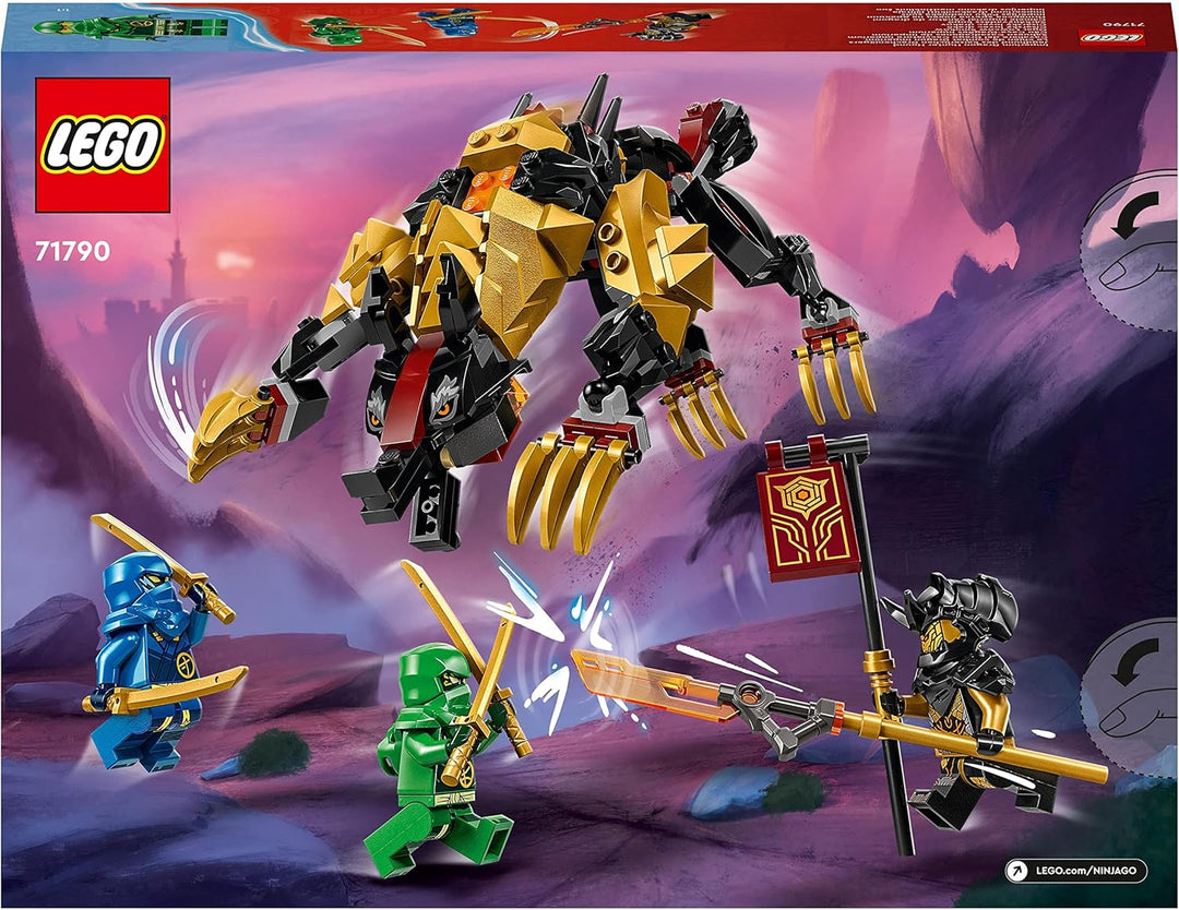 LEGO NINJAGO Jagdhund des kaiserlichen Drachenjägers, baubares Monster-Spielzeug für Kinder ab 6 Jah