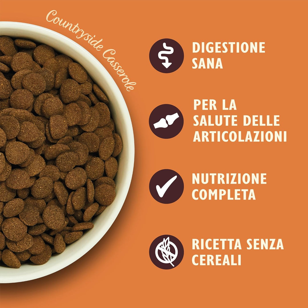 Lily's Kitchen natürliches Trockenfutter für ausgewachsene Hunde Huhn und Ente Getreidefreies Rezept