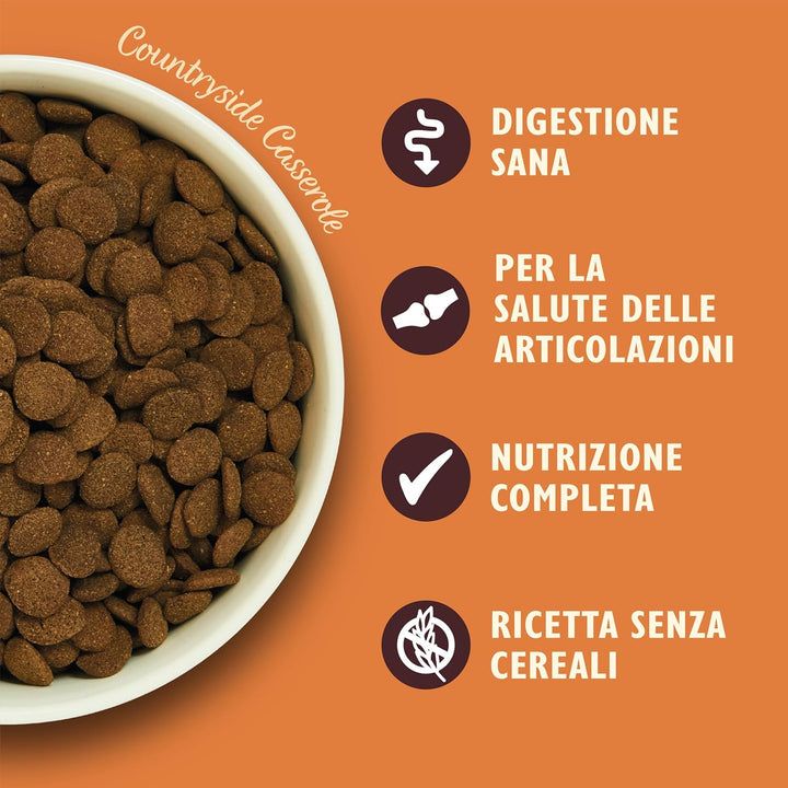 Lily's Kitchen natürliches Trockenfutter für ausgewachsene Hunde Huhn und Ente Getreidefreies Rezept