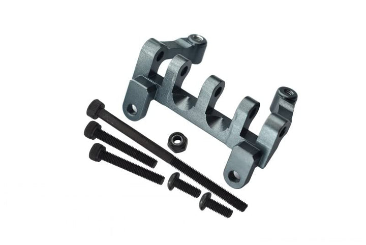 GPM Axial SCX10 Tuning Teile Aluminium Upper Center Link Mount - 1Pc Gray Silver