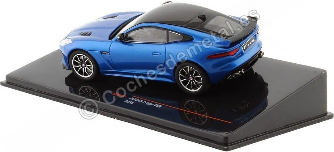 Ixo Jaguar F-Type SVR 2016 blau Modellauto 1:43 Models