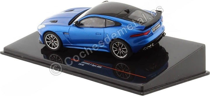 Ixo Jaguar F-Type SVR 2016 blau Modellauto 1:43 Models