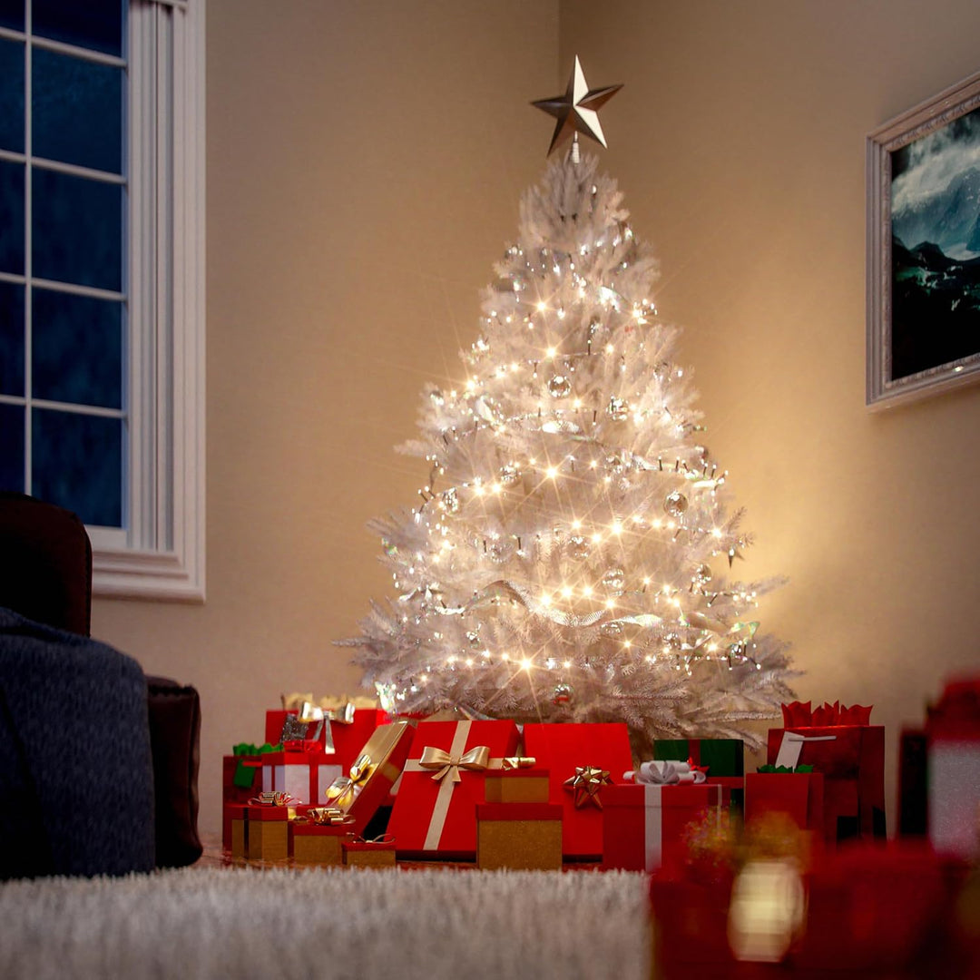 CASARIA® Weihnachtsbaum künstlich 150cm dichte Spitzen schneller Aufbau Metallständer naturgetreu sc
