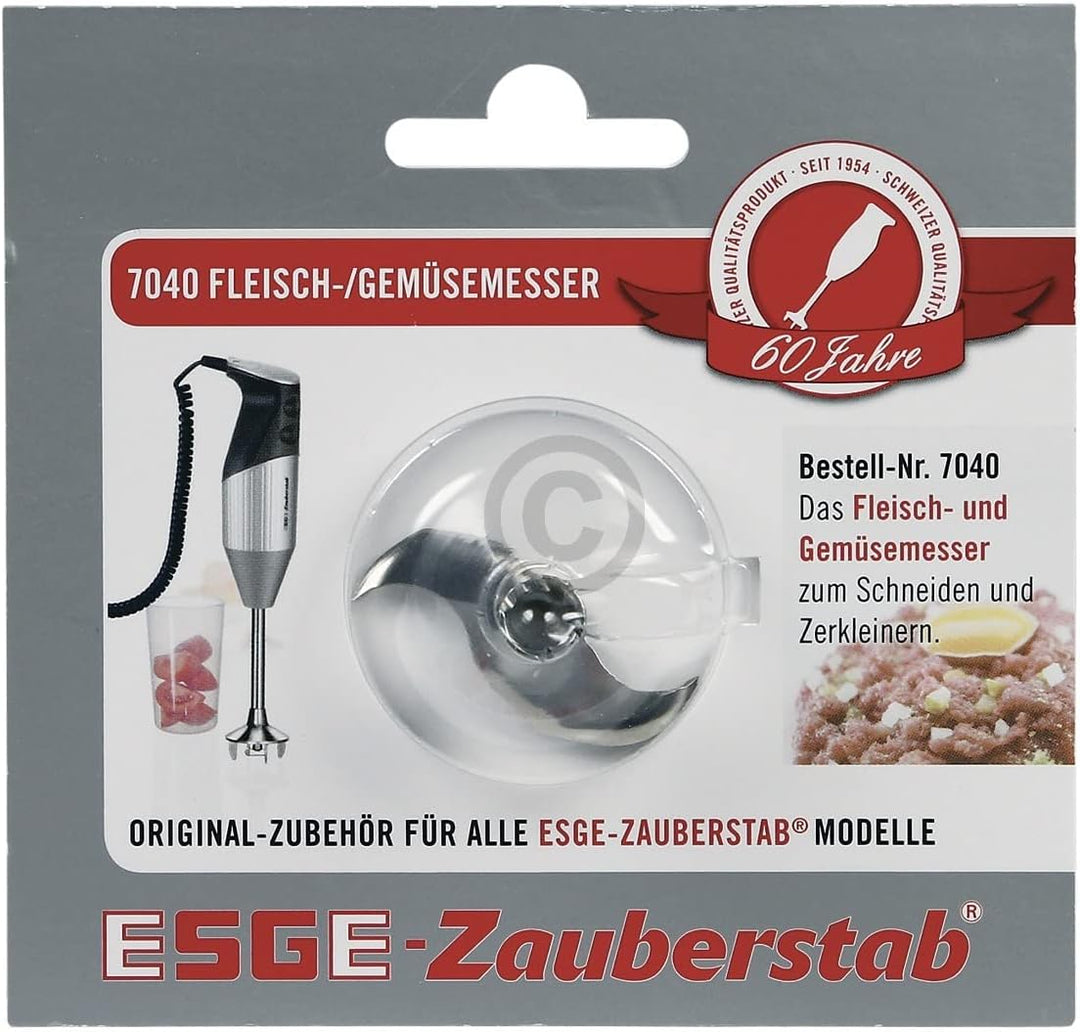 Messer kompatibel mit UNOLD 7040 Fleischmesser für elektrische Stabmixer