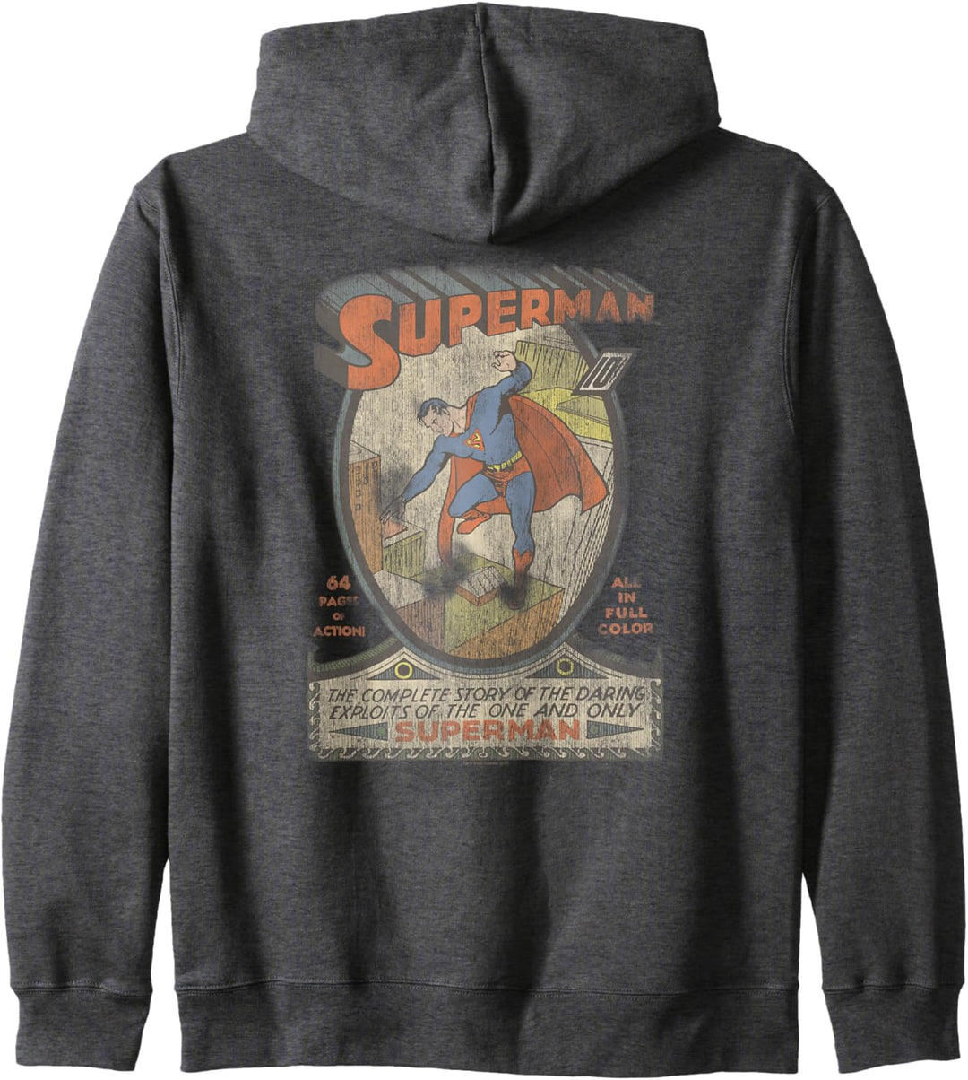 Superman #1 Cover Distressed Kapuzenjacke