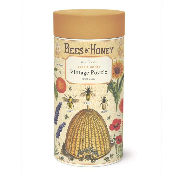 Cavallini Papers & Co. PZL/BEE Bienen & Honig 1000 Teile Puzzle, Mehrfarbig/Meereswellen (Ocean Tide