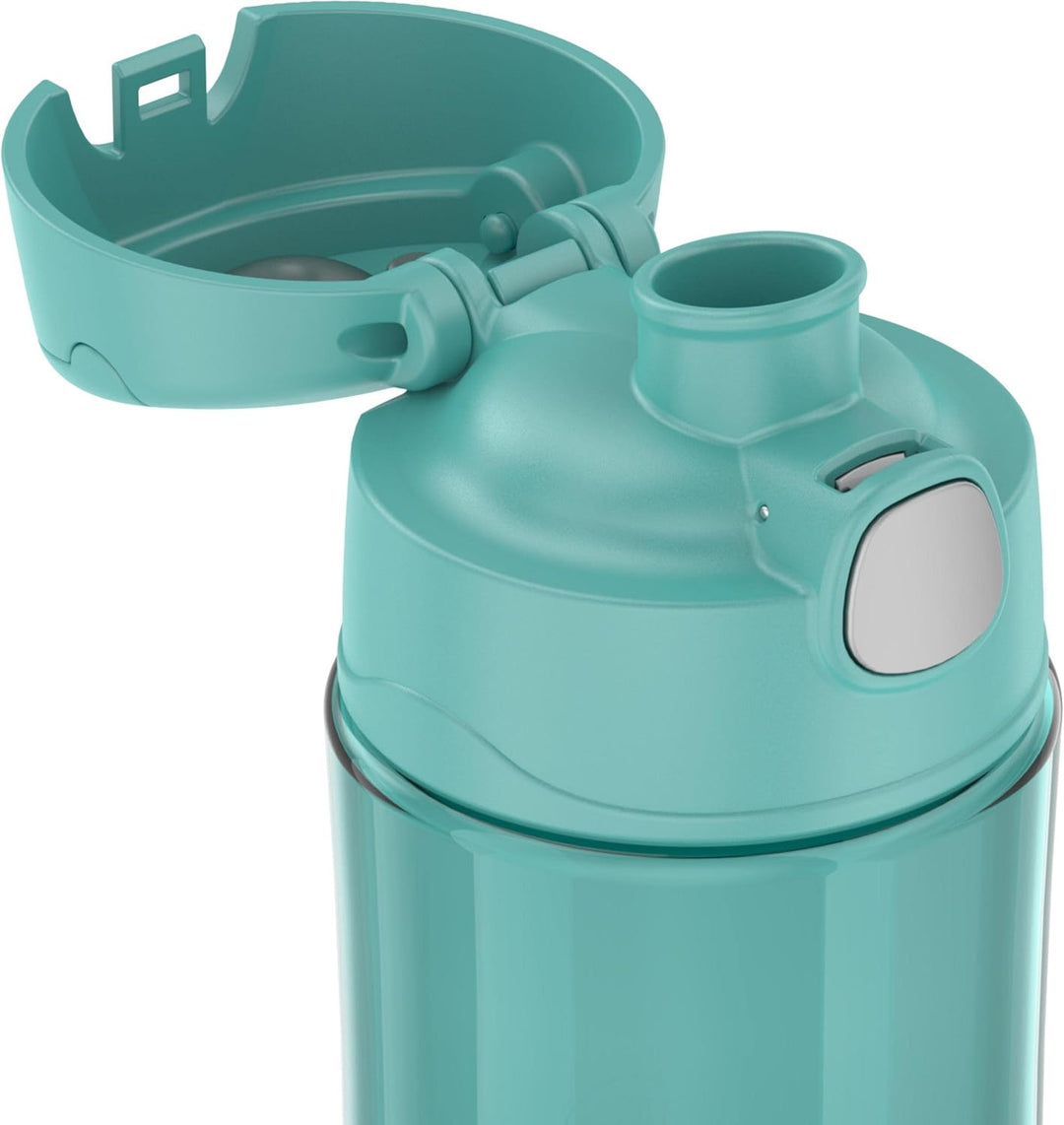 THERMOS Funtainer Trinkflasche, Kunststoff, mit Ausgiesser, 473 ml, Aqua 16 Ounce Aqua, 16 Ounce Aqu