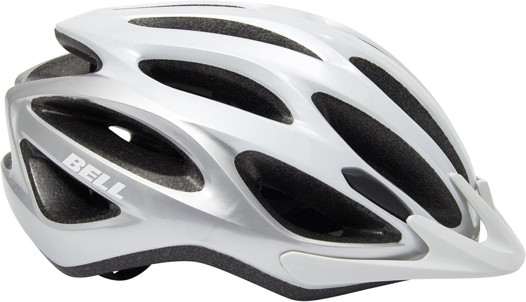 Bell Kinder Sidetrack Fahrradhelm unisize white/silver, unisize white/silver