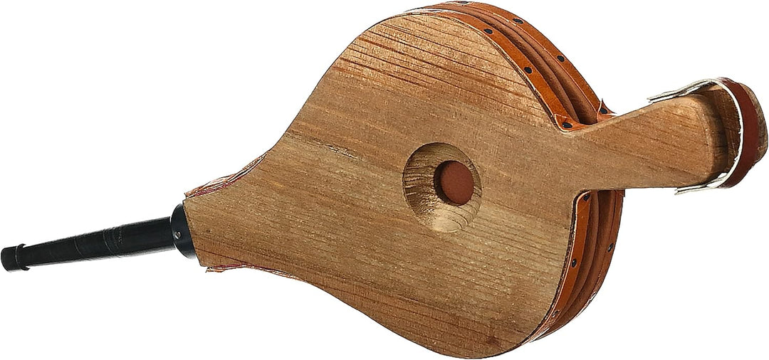 Imex El Zorro Faltenbalg aus Holz und Leder, 44 x 16 cm, Skay-Garnitur, Zubehör für Kamine, Grill un