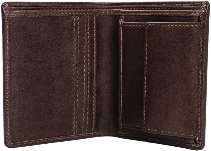 The Chesterfield Brand Leder Portemonnaie Braun Nilo RFID Safe